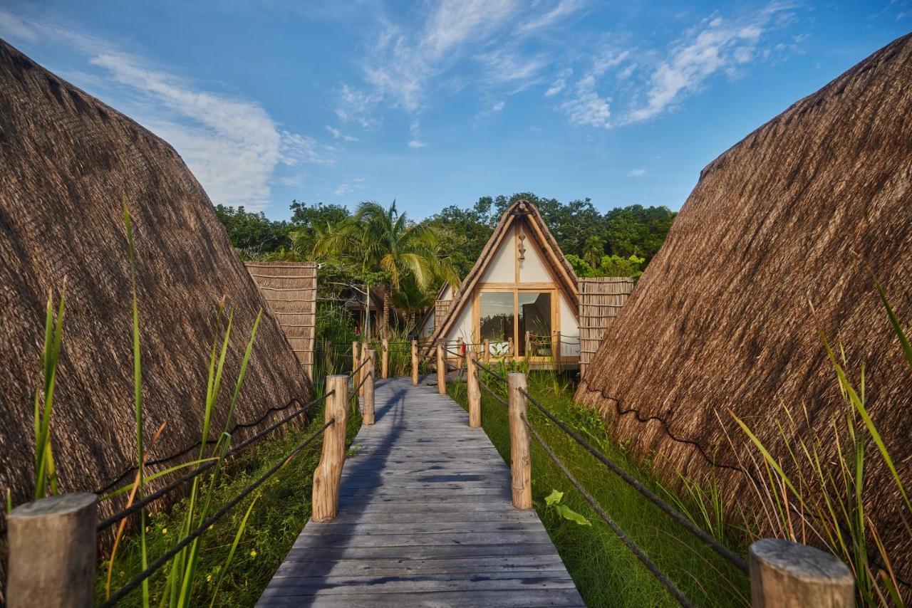 Our Habitas Bacalar - Adults Only Hotell Exteriör bild